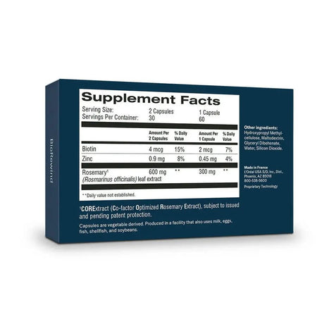 SkinBetter BioRewind Skin Health Dietary Supplement Facts