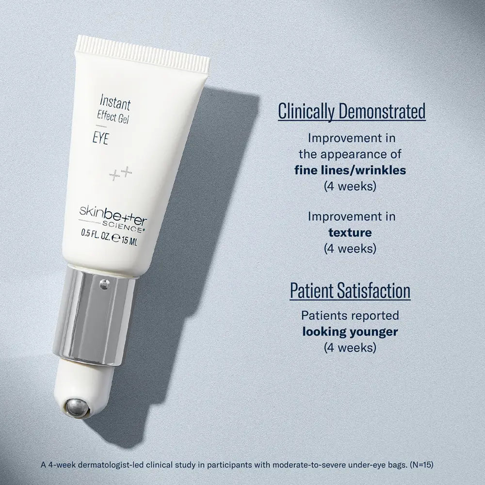 SkinBetter Instant Effect Gel EYE clinical study results