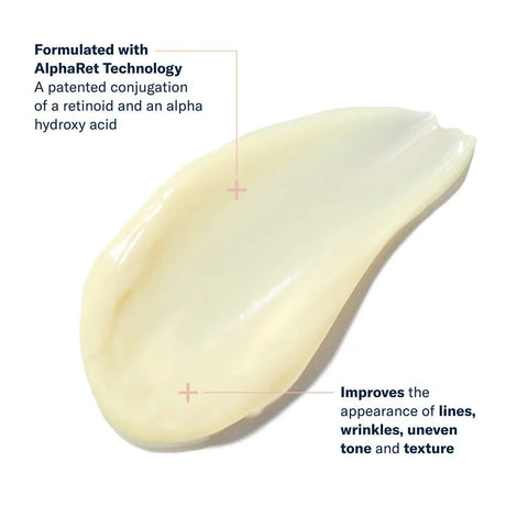 SkinBetter Intensive AlphaRet Overnight Cream texture and wrinkle smoothing benefits