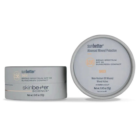 SkinBetter Sunbetter Sheer SPF 56 Sunscreen Compact front and back packaging