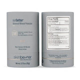 SkinBetter Sunbetter Sheer SPF 56 Sunscreen Stick fron tnad back with drug facts label