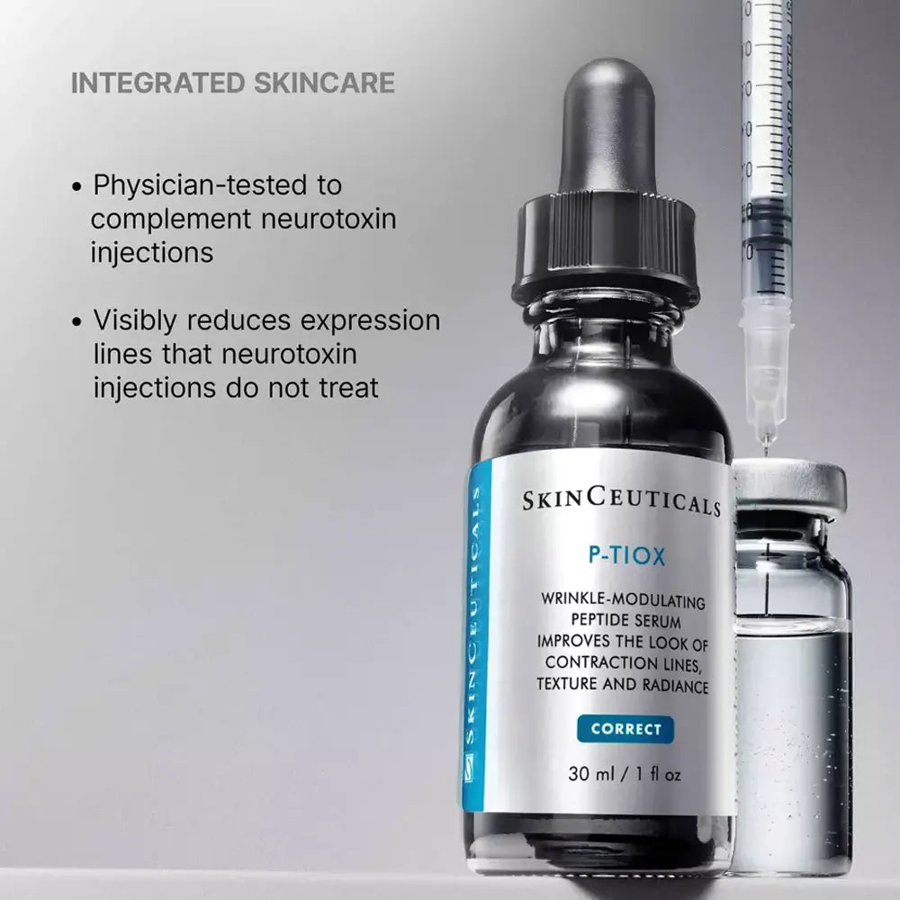 SkinCeuticals P-Tiox Anti-Wrinkle Serum works great with botox and wrinkle reducing treatments