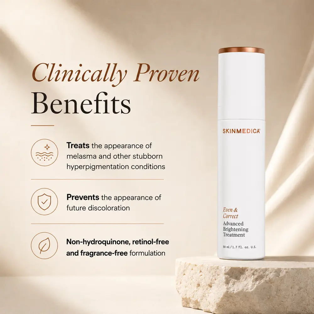 Benefits of SkinMedica Even & Correct Advanced Brightening Treatment