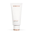 A white tube of SkinMedica Firm & Tone Body Lotion with rose gold lettering, set against a clean white background with a soft shadow.