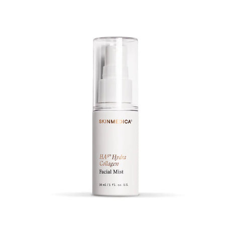 SkinMedica HA⁵ Hydra Collagen Facial Mist with Vegan Collagen travel size bottle