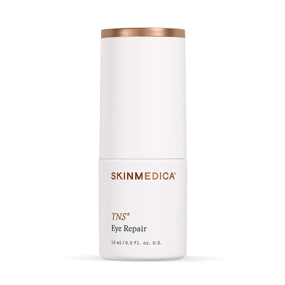 SkinMedica TNS Eye Repair skincare product on a white background