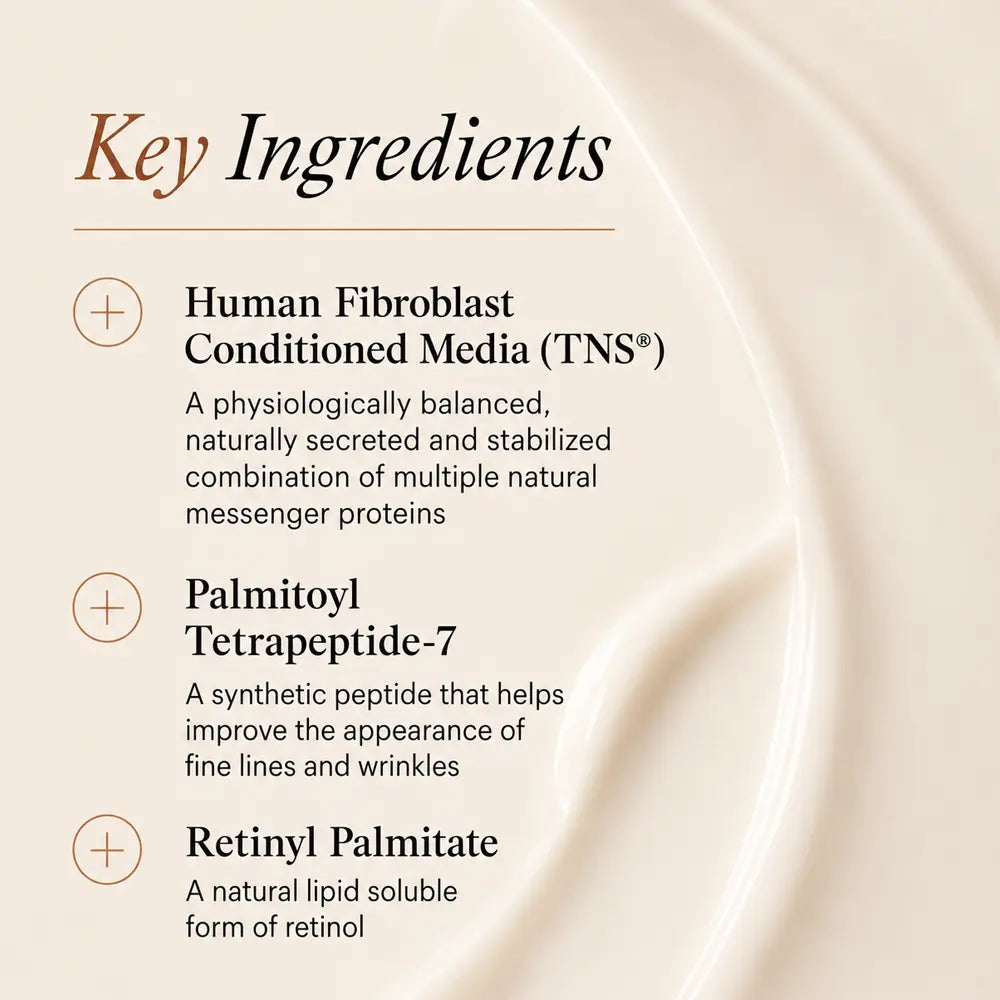 SkinMedica TNS Eye Repair key ingredients and their benefits