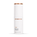 SkinMedica TNS Recovery Complex one trillion exosomes serum bottle on white background
