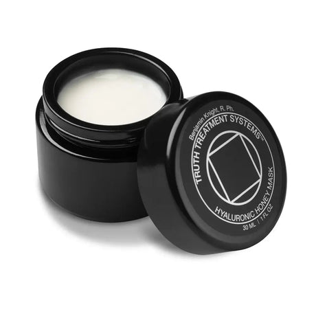 Truth Treatment Systems Hyaluronic Honey Mask open jar - Your Skincare Source