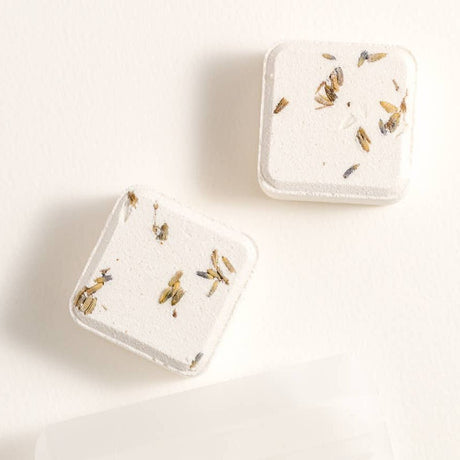 wildflower rituals 2 dusk shower steamers on white background