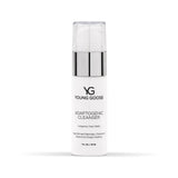 A white bottle of Young Goose Adaptogenic Cleanser travel size