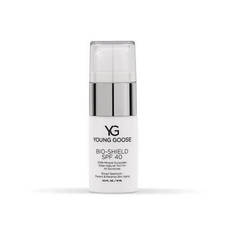 Young Goose C.A.R.E. firming moisturizer, anti-aging repair travel size bottle