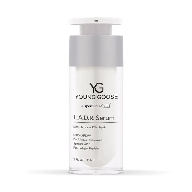Young Goose L.A.D.R. Serum light activated DNA repair serum bottle
